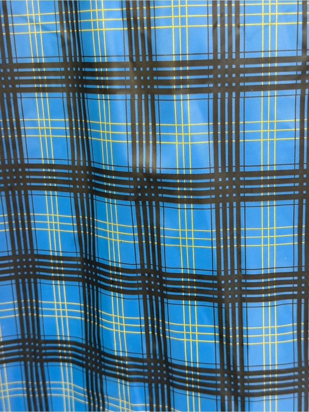 PAKLITE Blue Plaid Garment Bag WATERPROOF